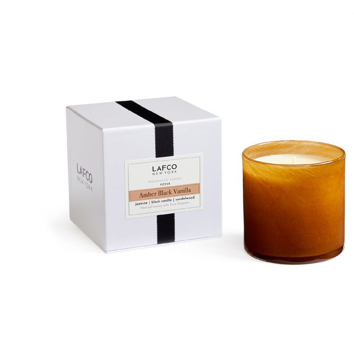 Amber Black Vanilla - Foyer Candle