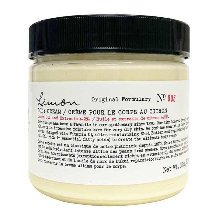 Lemon Body Cream No. 005 - 32 oz