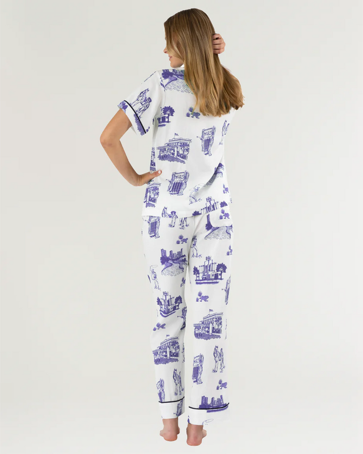 Fort Worth Toile Pajama Pants Set