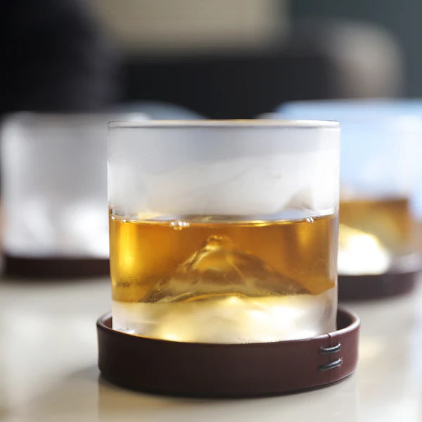 Fuji Crystal Whiskey Glasses Set of 2