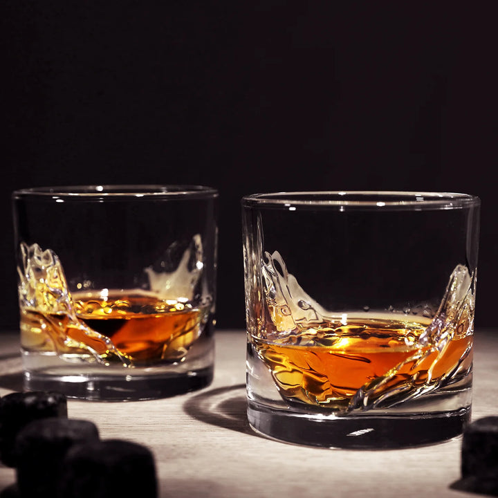 Grand Canyon Crystal Whiskey Glasses Set of 2