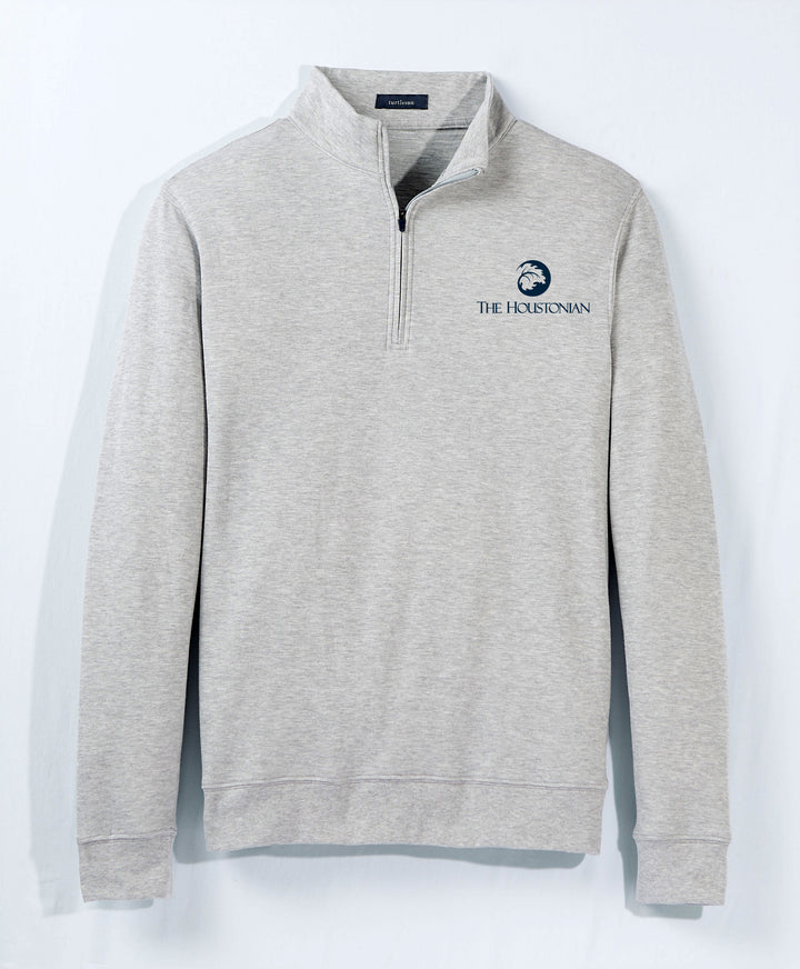 Men's Quarter Zip Pullover with Houstonian Logo