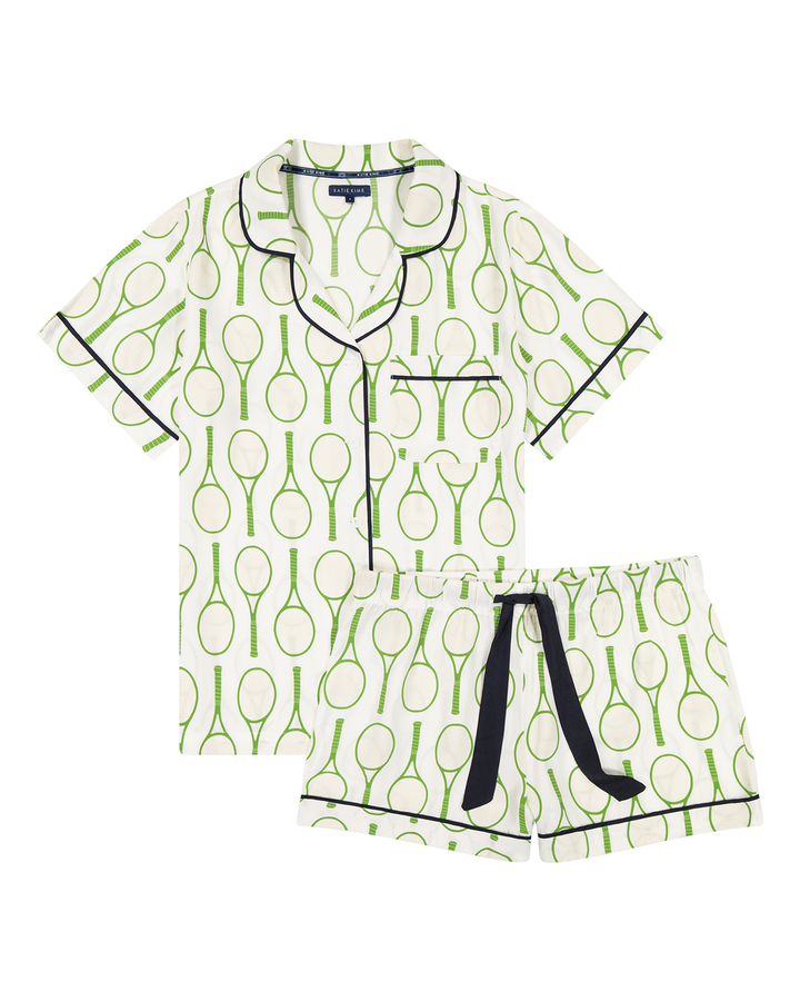 Tennis PJ Shorts Set