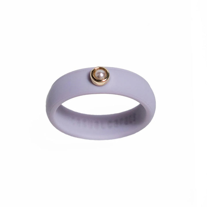 Single Pearl Silicone Ring