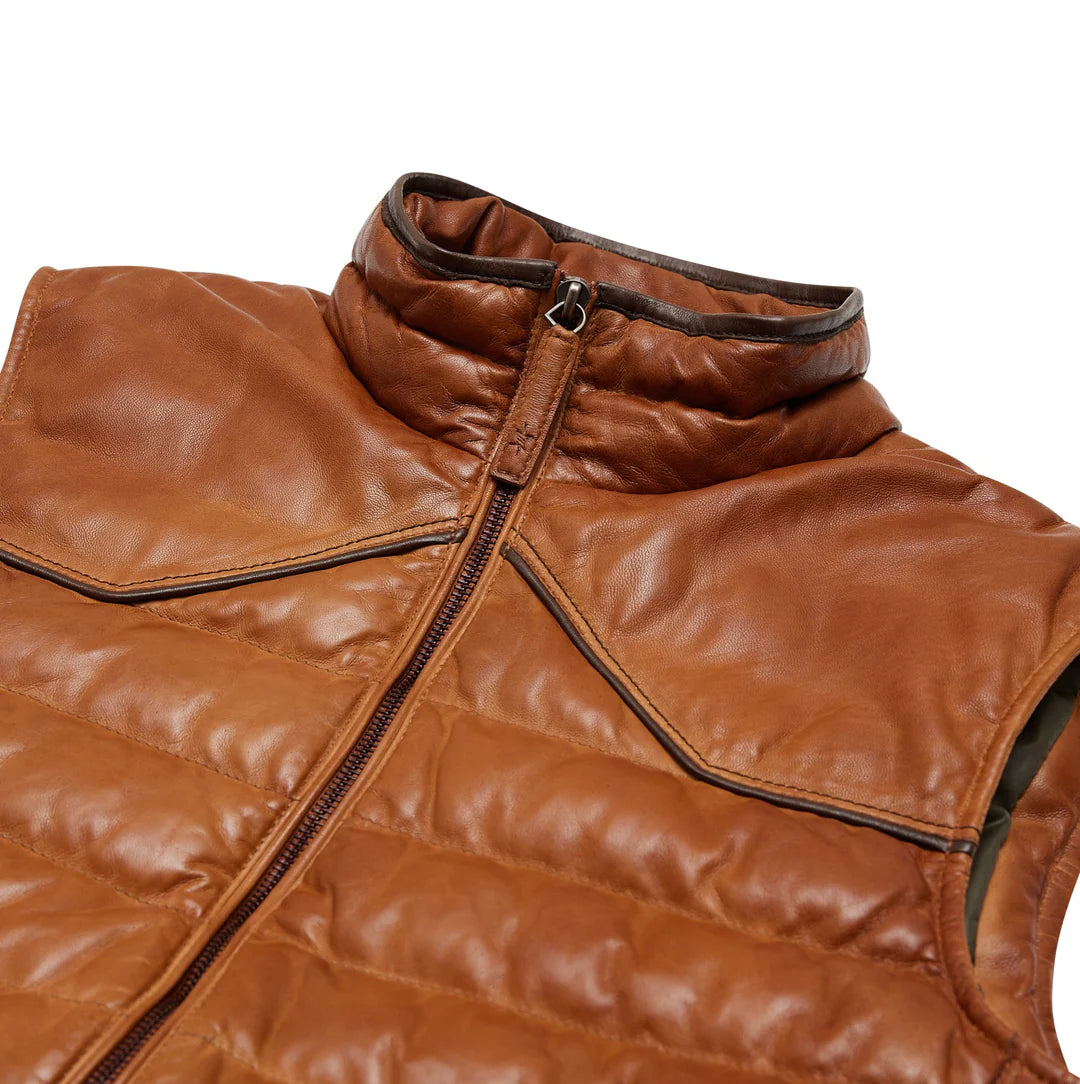 Texas Standard Maverick Leather Vest