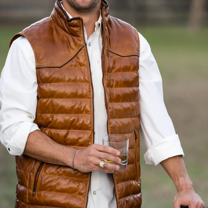 Texas Standard Maverick Leather Vest