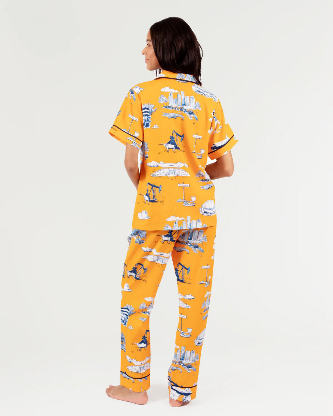 Houston Toile Pajama Pants Set