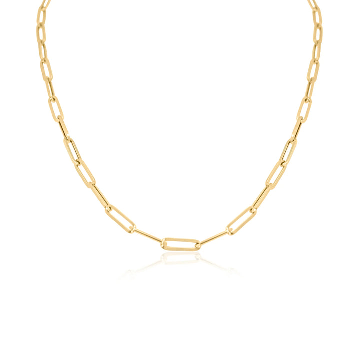 Paperclip Chain Necklace - Petite