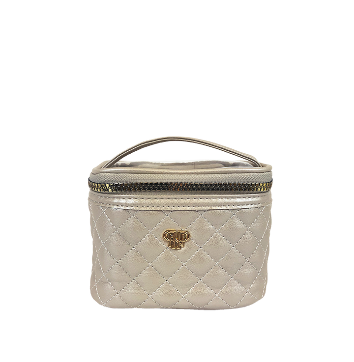 PurseN Getaway Jewelry Case - Pearl Quilted