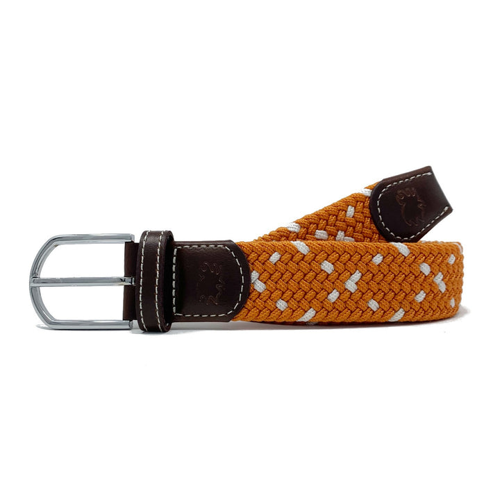 Roostas The Austin Two Toned Woven Stretch Belt