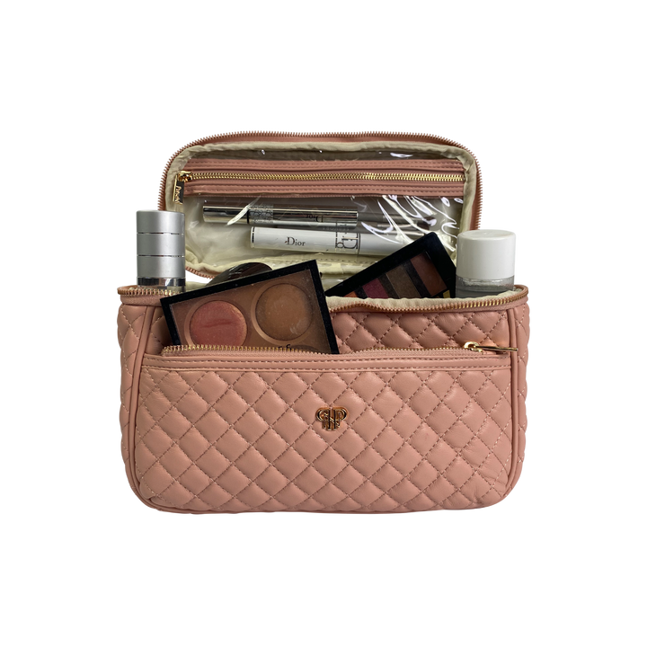 PurseN Classic Train Case - Petal Rose