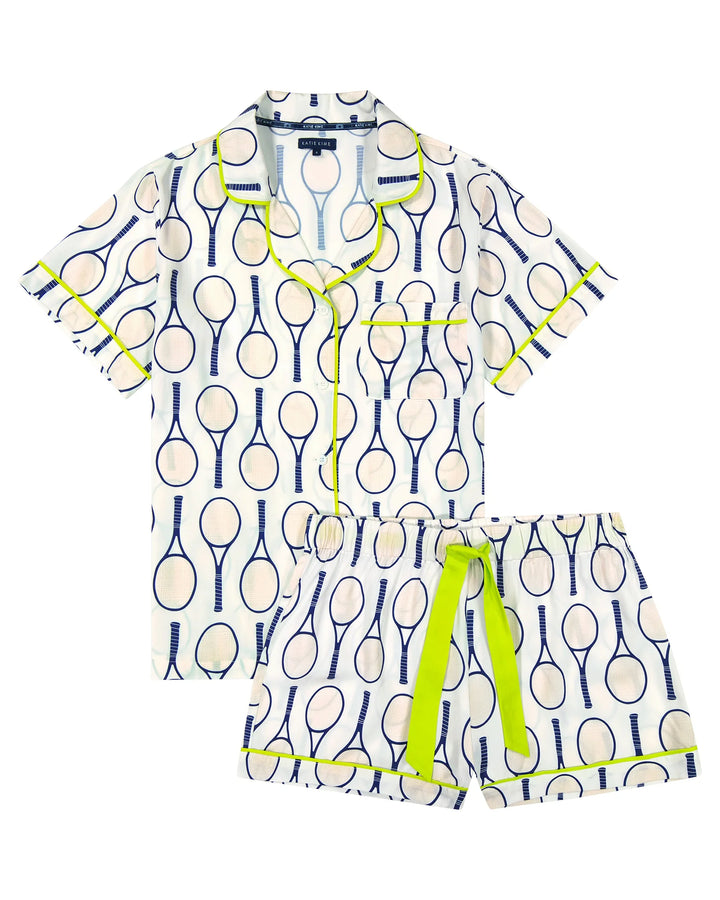 Tennis PJ Shorts Set