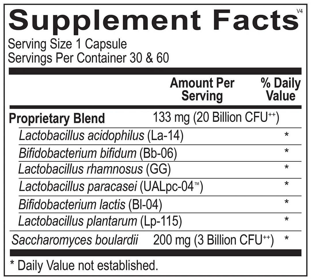 Ortho Molecular Biotic Capsules - Probiotic Formula