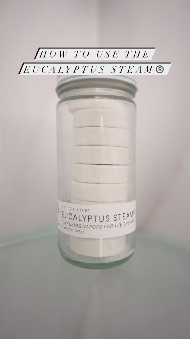 No Tox Life EUCALYPTUS STEAM® Cleansing vapors for the shower