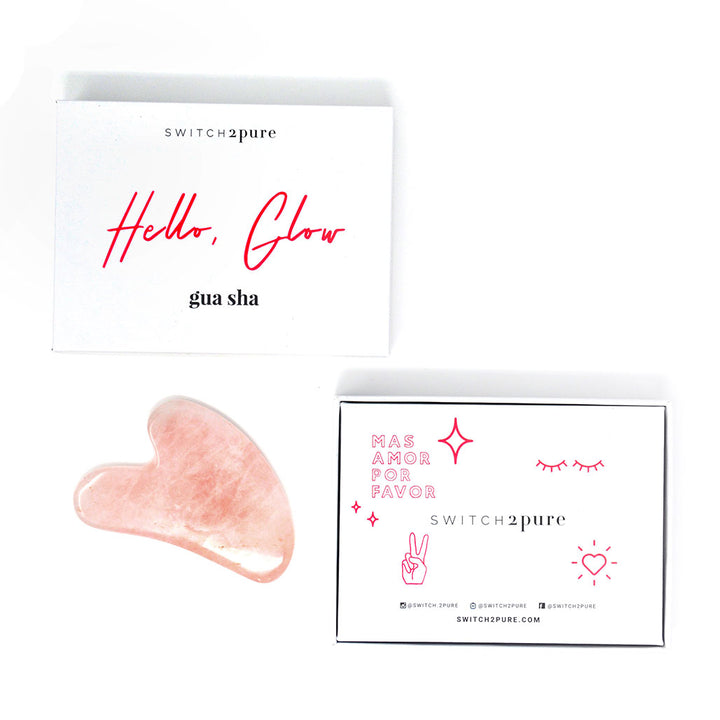 Rose Quartz Toning Gua Sha