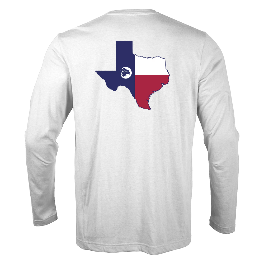 Houstonian Long-Sleeve Texas Logo Tee