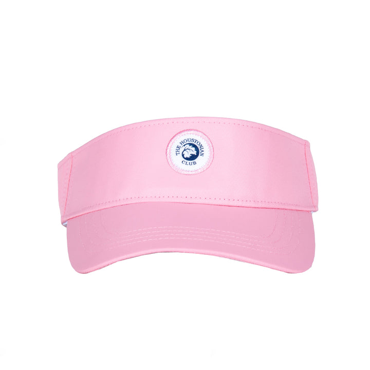 Ladies Pink Houstonian Logo Visor